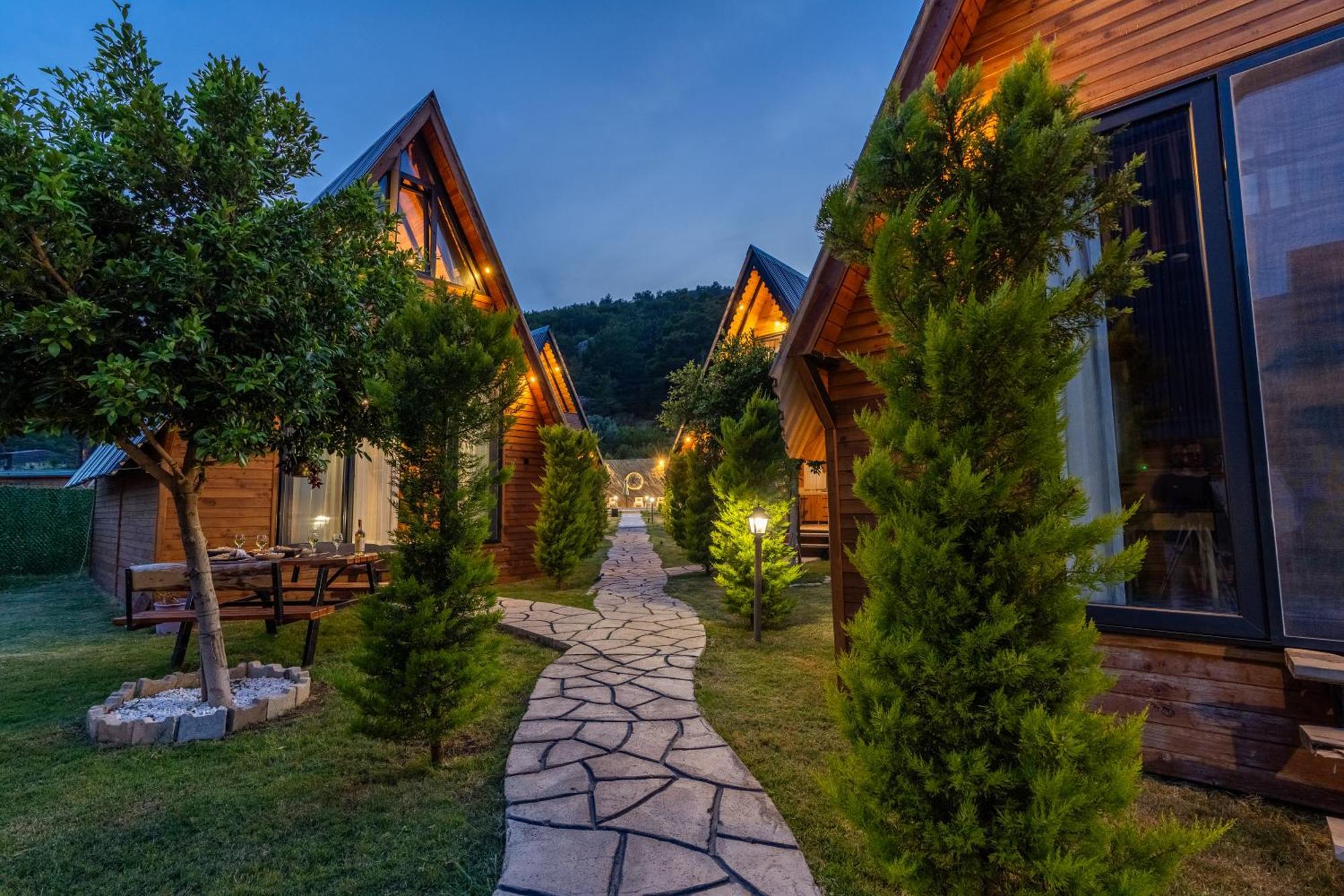 Karaoez Sapphire Bungalows Kumluca Exterior foto