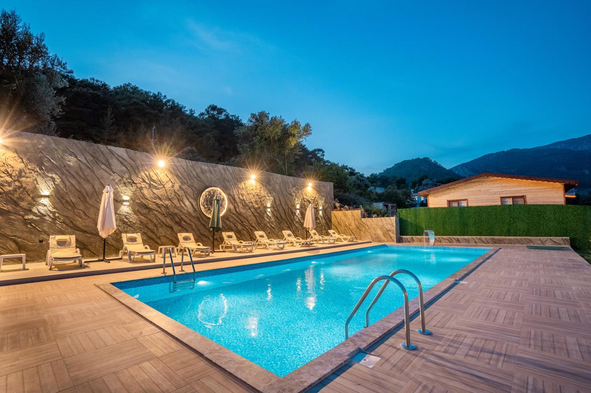 Karaoez Sapphire Bungalows Kumluca Exterior foto