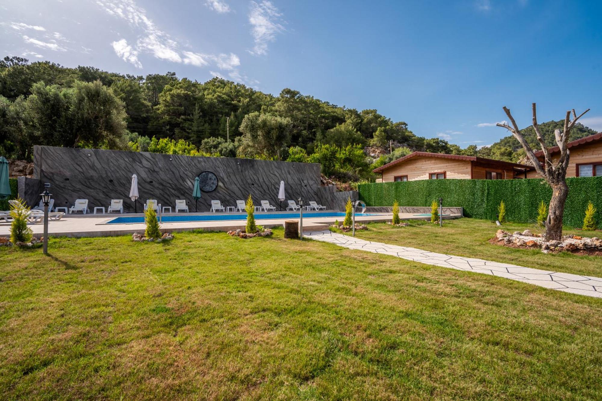 Karaoez Sapphire Bungalows Kumluca Exterior foto