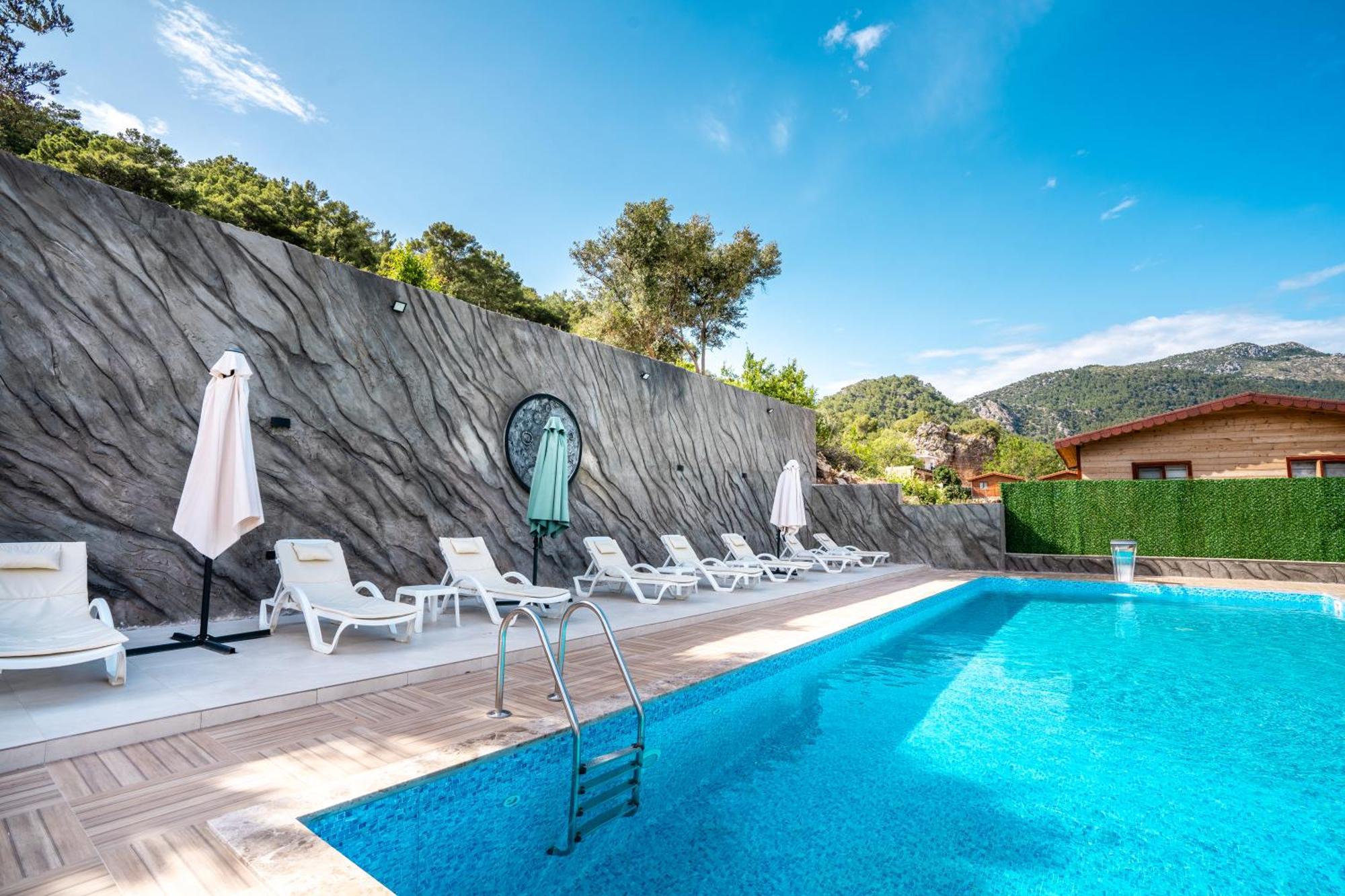 Karaoez Sapphire Bungalows Kumluca Exterior foto