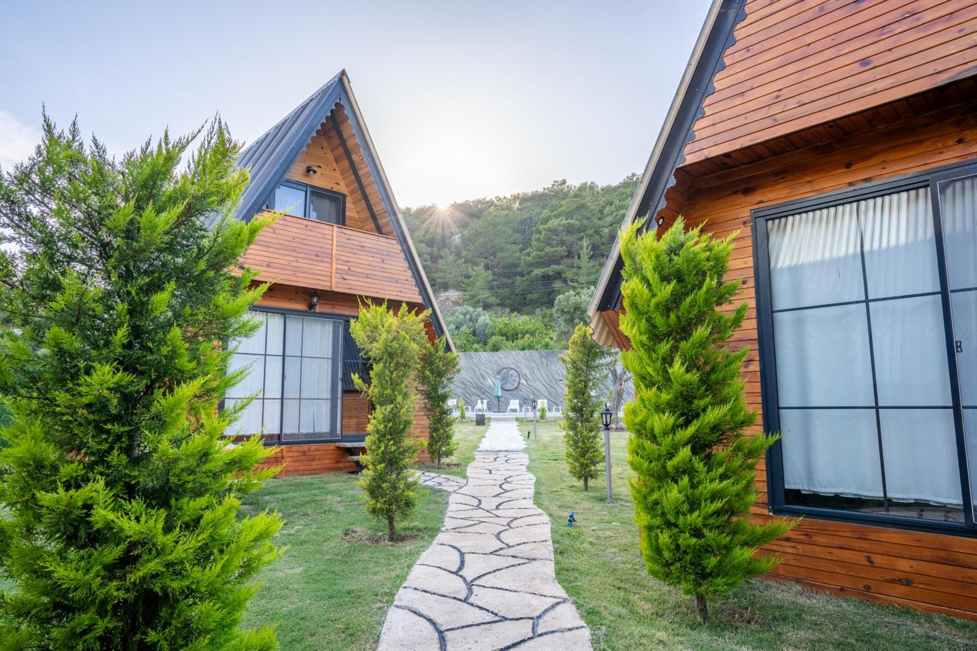 Karaoez Sapphire Bungalows Kumluca Exterior foto